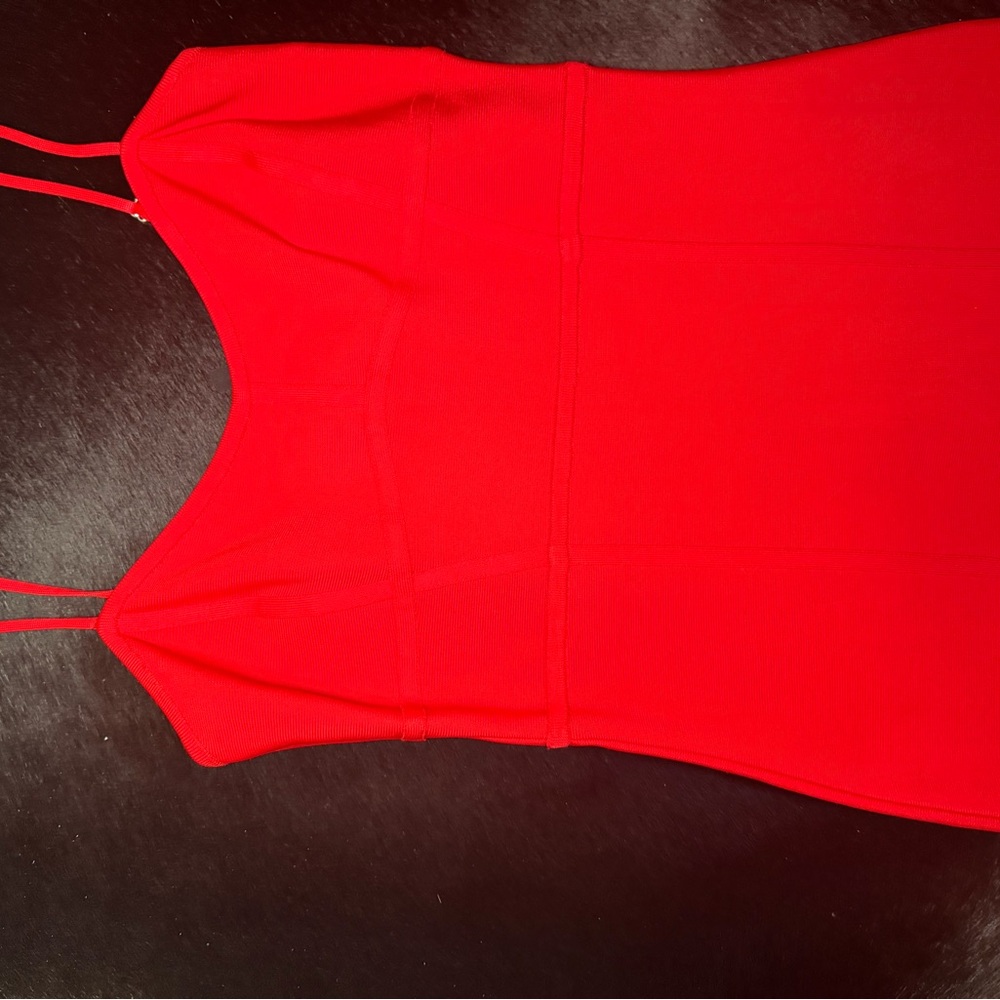 BCBGMaxAzria Bold Red Dress
